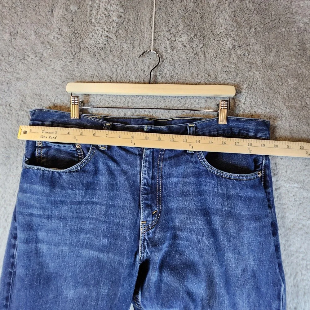 Levi's 559 Jeans‎ Men's 38X30 (Fits 39x29) Blue Denim Pockets Straight Leg
